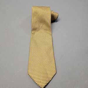 Brooks Basics 100% Silk‎ Geometric Design Tie Mens